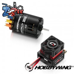 Hobbywing Combo brushless 10BL60 3650 13.5T G2 Sensorless 1/10