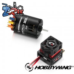 Hobbywing Combo brushless 10BL60 3650 25.5T G2 Sensorless 1/10