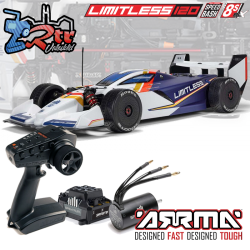 Arrma 1/7 Limitless 8S AVC 4X4 RTR Brushless Street Speed Azul