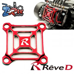 Cubierta de ventilador opcional Reve D para ESC Elite (rojo)