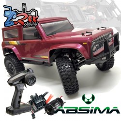 Absima 1/10 EP Crawler CR4.4eco "BRONCO" Rojo RTR