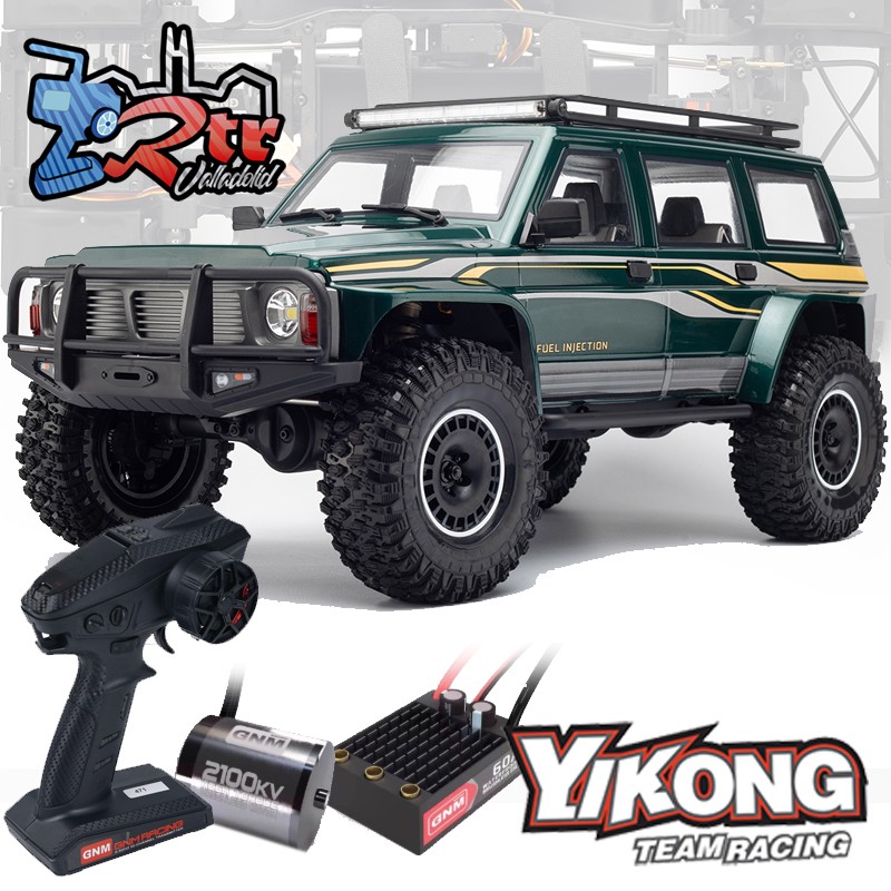 Yikong 4107 Crawler 1/10 4x4 Luces Brushless RTR Verde