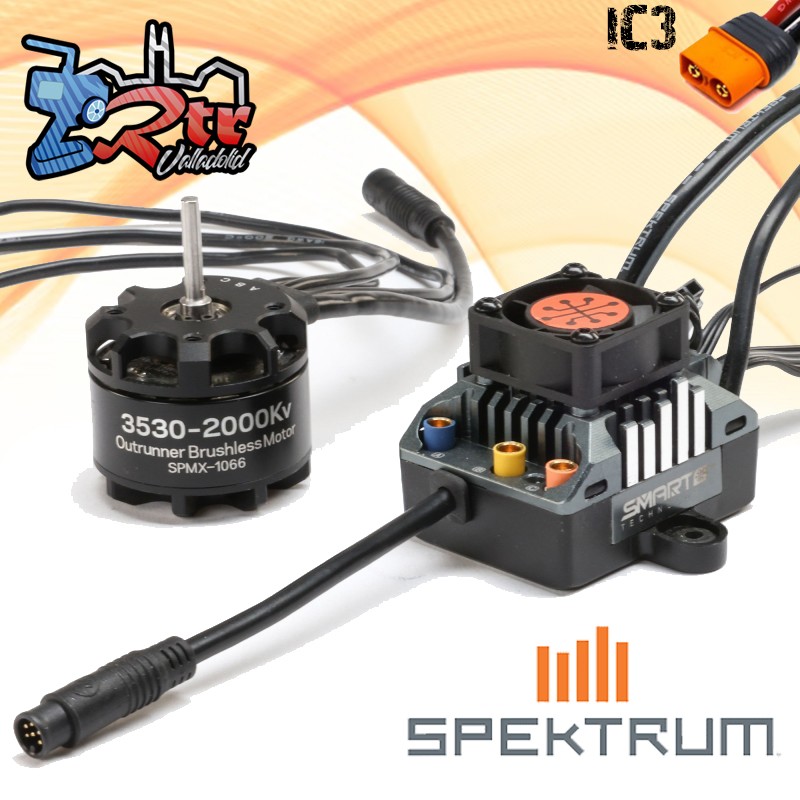 Firma Spektrum Brushless Outrunner Smart Crawler Combo 2000KV 60Amp