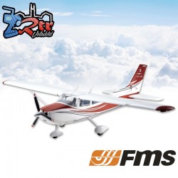 Avión FMS 1/7 Plane 1500mm Cessna PNP kit Rojo