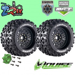 Ruedas Louise Monster MT-UPHILL 1/8 17mm  0" & 1/2" Outset Pegadas Rellenas LR-T3219X