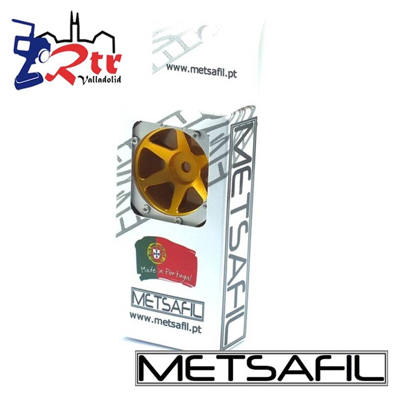 Llantas 1.9 beadlock Metsafil PT-Slingshot Oro/Silver (2 Unidades)
