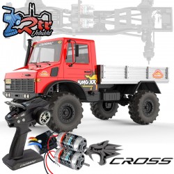 Cross RC EMO XX Stegosaurus 1/6 RTR Camion Escobillas 775 Kit
