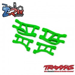 Brazos de suspensión delanteros superiores e inferiores Verde Traxxas TRA10831-GRN