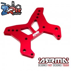 Front Aluminum Shock Tower CNC 7075 T6 M  Red: EXB