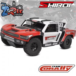 Team Corally SHIROI XP 4Wd 1/8 Eléctrico RTR Rojo Kit sin Electronica