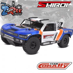 Team Corally SHIROI XP 4Wd 1/8 Eléctrico RTR Azul Kit sin Electrónica