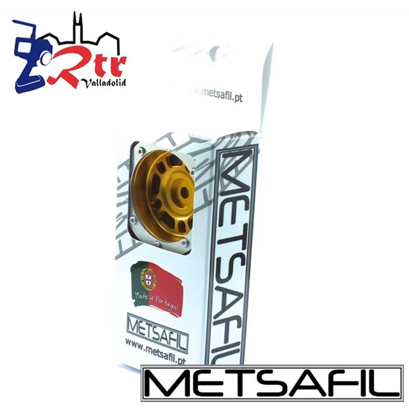 Llantas 1.9 beadlock Metsafil PT-Distractor Oro/Plata (2 Unidades)