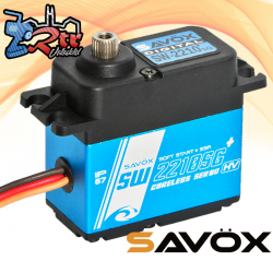 Servo Savox 36Kg Waterproft SW-2210SG Digital High Voltage Piñoneria Metálica