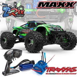 Traxxas Maxx Ultimate VXL-4S Monster Truck 4WD Brushless RTR Verde