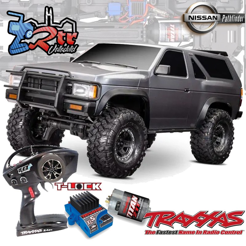 Traxxas TRX-4 4wd 1/10 Scale & Trail Crawler NissanPathfinder Plata