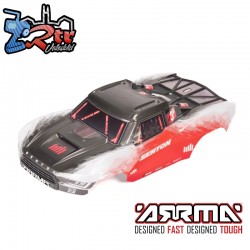 SENTON Clipless Painted Decaled Trimmed Body  Red