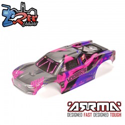 VORTEKS Clipless Painted Decaled Body  Purple