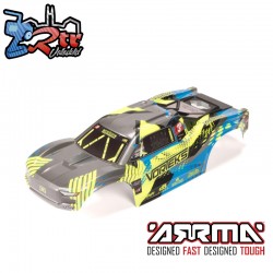 VORTEKS Clipless Painted Decaled Body  Teal