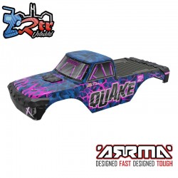 QUAKE Painted Decaled Trimmed Body Set  Purple