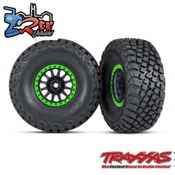 Ruedas Traxxas ensamblado Verde BFGoodrich UDR TRA8474-GRN