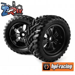 Mounted Goliath Tire on 3251 Tremor Black Wheel