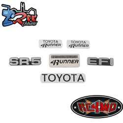 Conjunto de emblemas RC4WD 1985 Toyota 4Runner Z-S1926