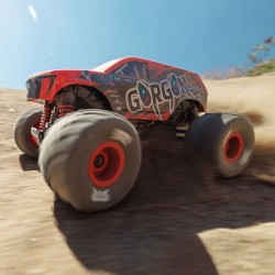 Arrma Gorgon Grom 4X4 1/16 RTR Escobillas Monster Truck Bateria y cargador Rojo