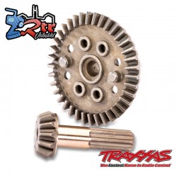 Corona y piñón de diferencial planetario delantero 13/37 Traxxas TRA10878