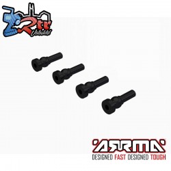 M3 Shock Screw Set (4): MT GROM