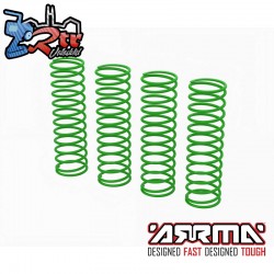 Shock Spring Set E  0.50N-mm  Green (4): GROM