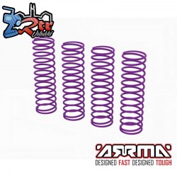 Shock Spring Set E  0.50N-mm  Purple (4): GROM
