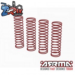 Shock Spring Set E  0.50N-mm  Red (4): GROM