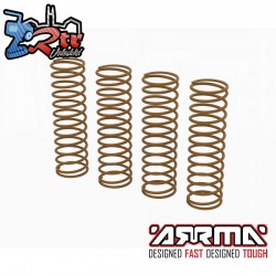 Shock Spring Set E  50N-mm  Bronze (4): GROM