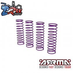 Shock Spring Set E  Pink  0.50N-mm (4): GROM