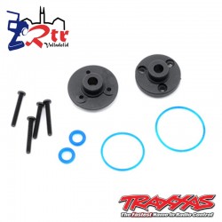 Traxxas Placas de cubierta, diferencial TRA7080
