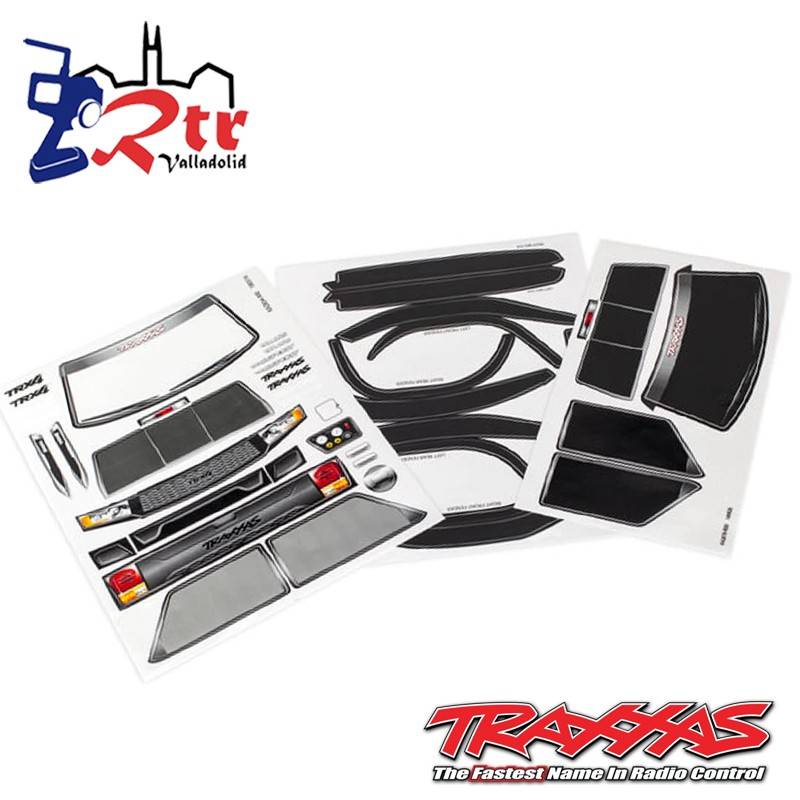 Hoja de pegatinas Traxxas TRX-4 Sport TRA8113