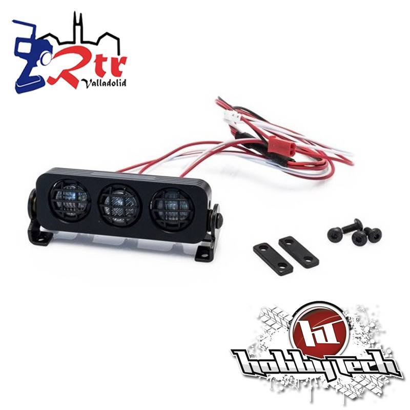 Barra de Led Redondos aluminio 73 mm
