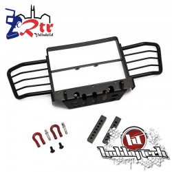 Parachoques de acero HobbyTech Negro Traxxas TRX-4