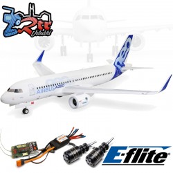 Avion E-FLITE Airbus A320neo Twin 64mm EDF BNF Basic with...