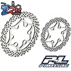 Juego de discos de freno de acero estilo YZ 1-4...