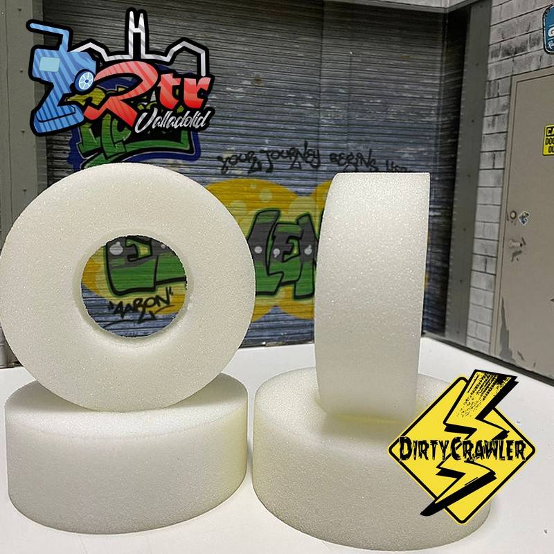 Espumas Dirty Crawler Lisas 110x35 Duras 4 Unidades