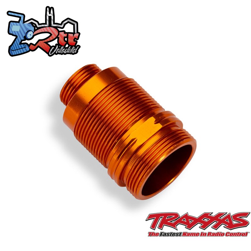 Cuerpo del amortiguador Mini GTR corto de aluminio Naranja Traxxas TRA10866-ORNG