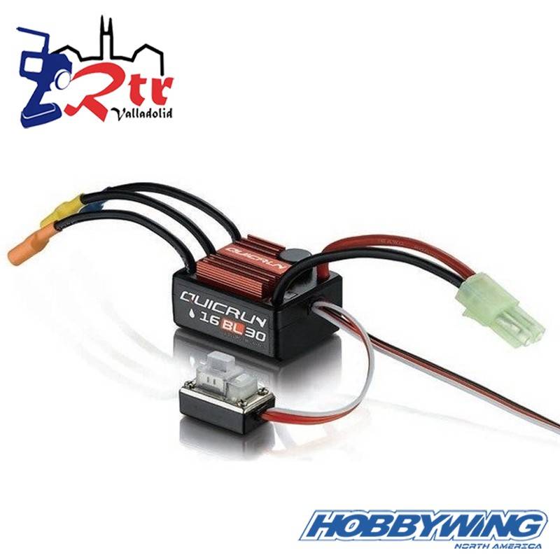 Hobbywing Quicrun ESC 25A Spazzolato Scala 1/18 Per Auto E Truck Elettrici, HWA30120000