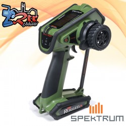 Emisora Spektrum DX Rugged+ 12 Canales 2.4 GHz solo Radio Verde