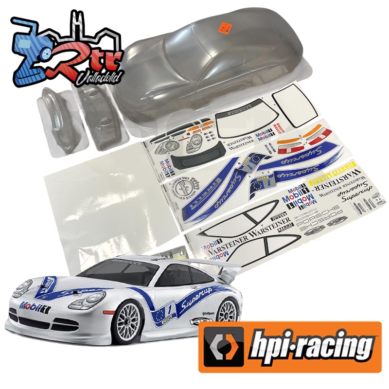 Carrocería PORSCHE 911 GT3 BODY (200mm) transparente