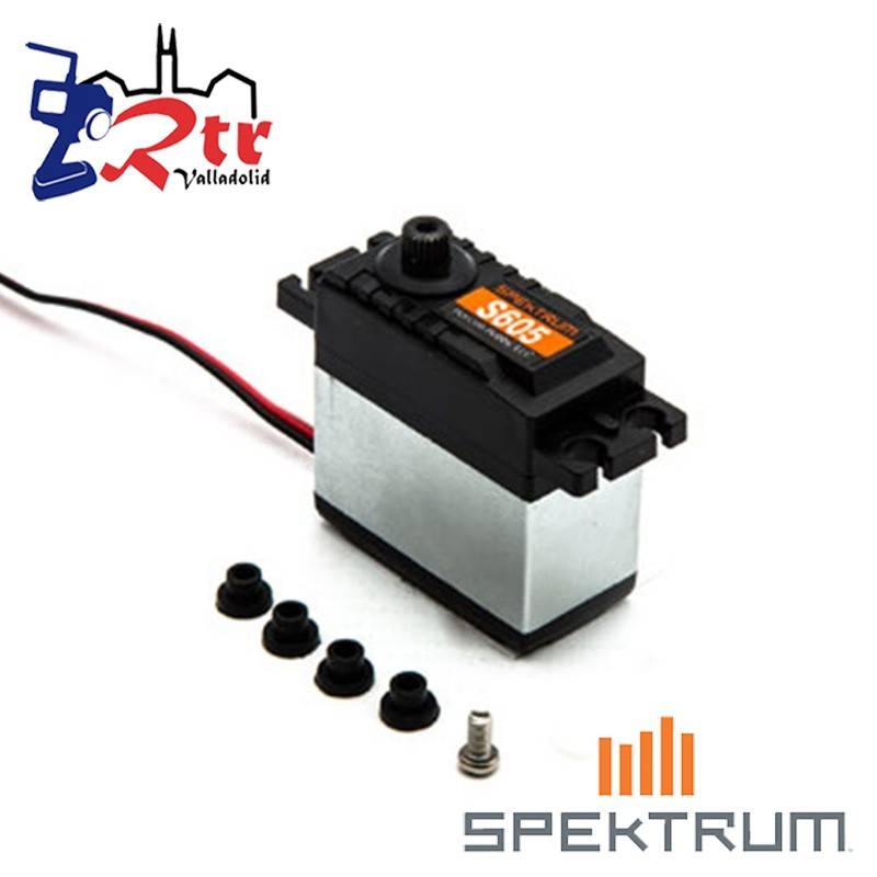 Servo Spektrum 9kg Analógico 0.24 Seg S605 Axial Metal Gear
