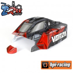 TRIMMED & PRINTED VB2 1:8TH FLUX BUGGY BODY (RED)