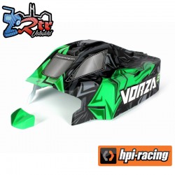 TRIMMED & PRINTED VB2 1:8TH FLUX BUGGY BODY (GREEN)