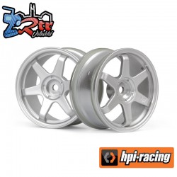 TE37 Wheel 26mm Matte Chrome (0mm Offset)