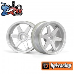 TE37 Wheel 26mm Matte Chrome (6mm Offset)